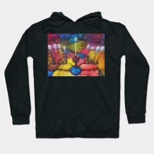 Woolen Menorah Hoodie